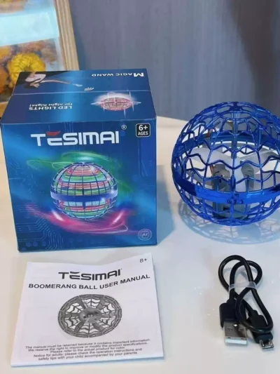 2nd Gen Flying Boomerang Ball – Magic UFO Orb Toy for Kids